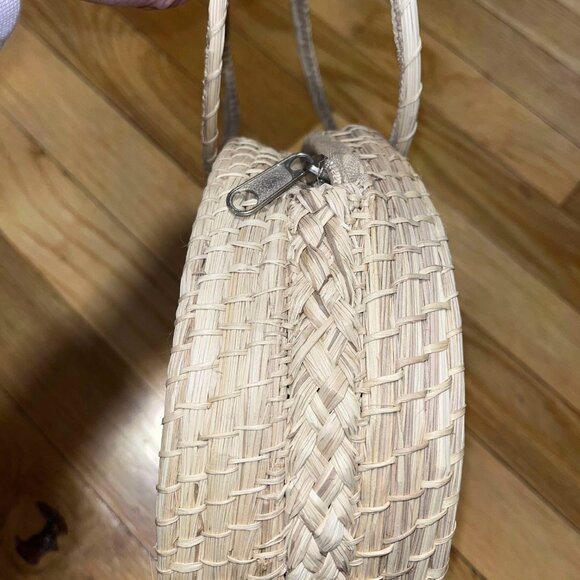 Bamboo Style Circular Handbag Purse *Brand NEW* - Picture 5 of 7